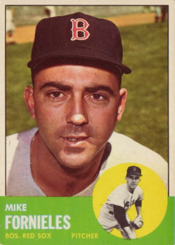 1963 Topps Baseball Cards      028      Mike Fornieles